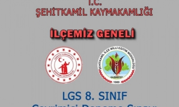 Deneme sınavı yarın