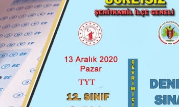 GAZİANTEP - Deneme sınavı yarın