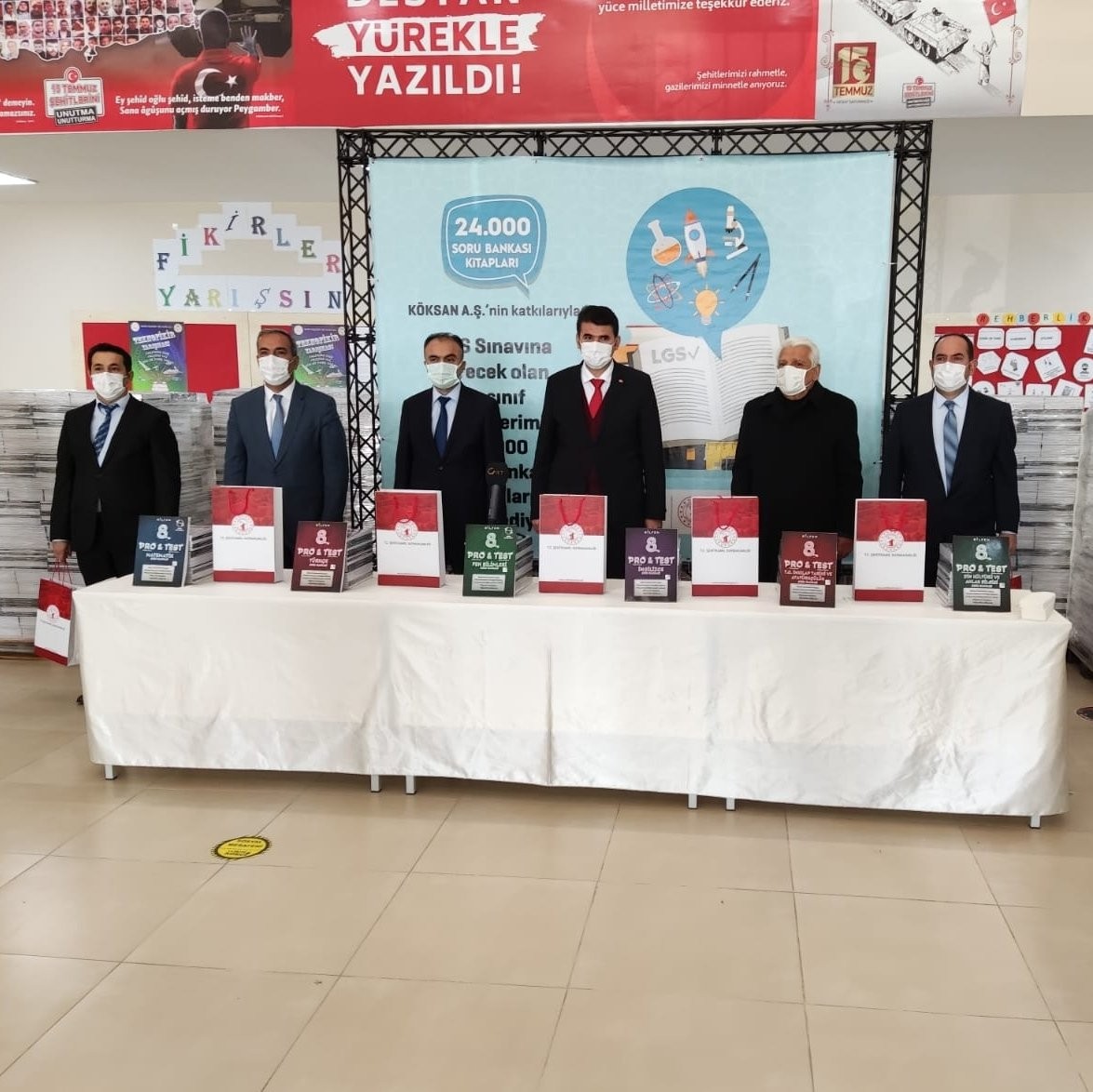 Öğrencilere LGS seti