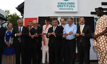 Bakan Yılmaz, Güney Afrika´da Yunus Emre Enstitüsünün açılışına katıldı