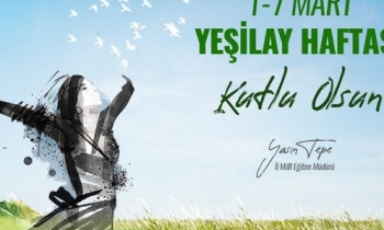 Tepe’den Yeşilay Haftası mesajı