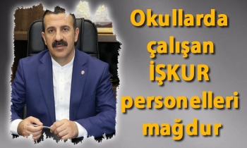 Okullarda çalışan İŞKUR personelleri mağdur