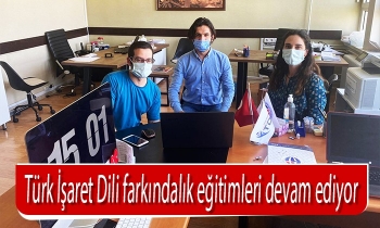 Türk İşaret Dili farkındalık eğitimleri devam ediyor