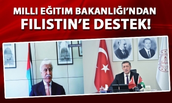 Milli Eğitim Bakanlığı’ndan Filistin’e destek!