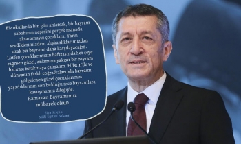 Bakan Selçuk'tan Ramazan Bayramı mesajı