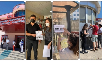 Oğuzeli MYO öğrencilerinden pandemi ve çevre temizliği etkinliği