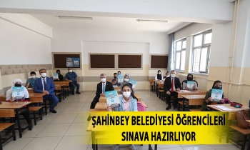 Şahinbey Belediyesi öğrencileri sınava hazırlıyor