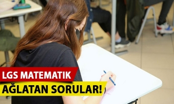 LGS matematik... Ağlatan sorular