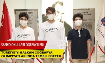 SANKO Okulları öğrencileri Türkiye’yi Balkan Coğrafya Olimpiyatları’nda temsil edecek