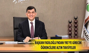 Başkan Fadıloğlu’ndan YKS’ye girecek öğrencilere altın tavsiyeler