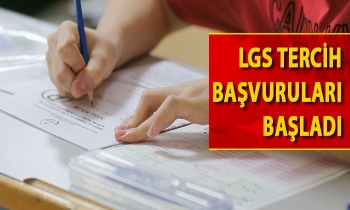 LGS tercih başvuruları başladı