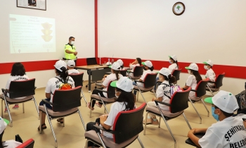 Gaziantep’teki ilk trafik eğitim parkında eğitimler başladı