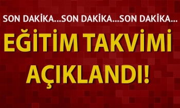 2021 - 2022 eğitim takvimi açıklandı!