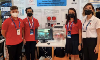 TÜBİTAK’TA TÜRKİYE İKİNCİSİ OLAN SANKO ÖĞRENCİLERİ ÖDÜLLENDİRİLDİ