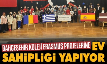 Bahçeşehir Koleji Erasmus projelerine ev sahipliği yapıyor
