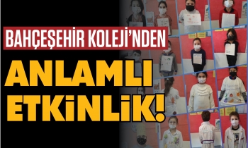 Bahçeşehir Koleji’nden anlamlı etkinlik!