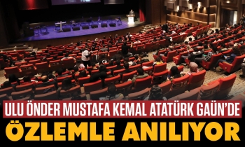Ulu Önder Mustafa Kemal Atatürk GAÜN’de özlemle anılıyor