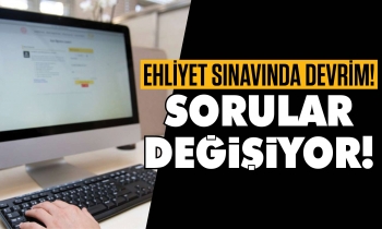 Ehliyet sınavında devrim gibi değişiklik