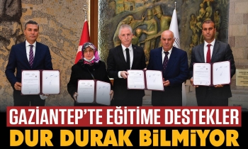 Gaziantep'te eğitim yatırımları devam ediyor!