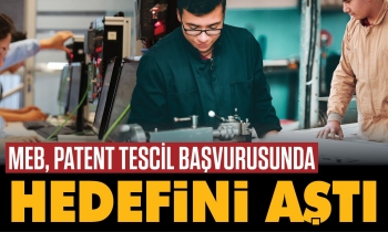 MEB, patent tescil başvurusunda hedefini aştı