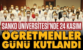 SANKO Üniversitesi’nde 24 Kasım Öğretmenler Günü kutlandı