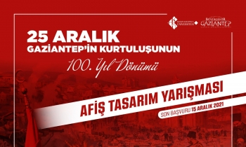 Gaziantep kurtuluşu temalı afiş yarışması için geri sayım başladı!