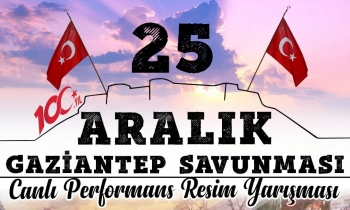 Büyükşehir’den Gaziantep Savunması Temalı canlı resim yarışması