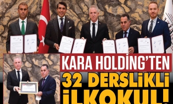Eğitime bir destekte Kara Holding’ten
