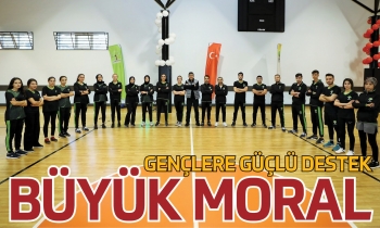 Gençlere güçlü destek, büyük moral