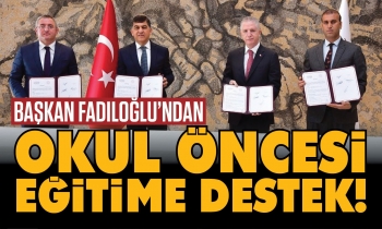Başkan Fadıloğlu anaokulu yaptıracak