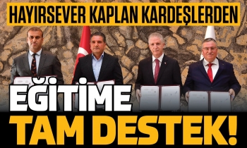 Kaplan Kardeşlerden 24 derslikli okul