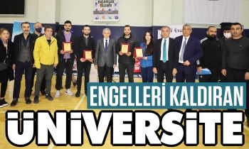 Engelleri kaldıran üniversite