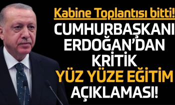 Kabineden eğitim hakkında hangi karar çıktı?