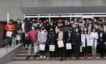 Vehbi Dinçerler Fen Lisesi öğrencilerine SANKO üniversitesi tanıtıldı
