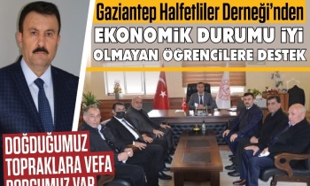 Halfetililer Derneği’nden bin öğrenciye destek
