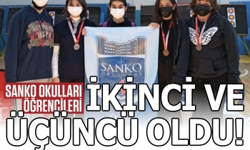 SANKO Okulları öğrencileri okçuluk müsabakasında