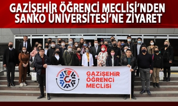 GAZİŞEHİR ÖĞRENCİ MECLİSİ’NDEN SANKO ÜNİVERSİTESİ’NE ZİYARET