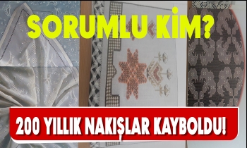 200 YILLIK NAKIŞLAR KAYBOLDU! SORUMLU KİM?