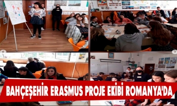 BAHÇEŞEHİR ERASMUS PROJE EKİBİ ROMANYA'DA