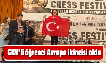 GKV’li öğrenci Avrupa ikincisi oldu
