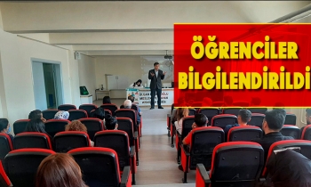 ÖĞRENCİLER HASTALIKLARA İLİŞKİN BİLGİLENDİRİLDİ