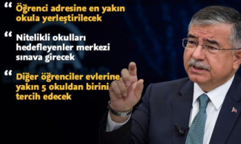 TEOG'un yerine yeni sistem geldi