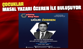 ÇOCUKLAR MASAL YAZARI ÖZEREN İLE BULUŞUYOR