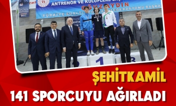 ŞEHİTKAMİL, 141 SPORCUYU AĞIRLADI