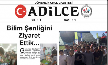 Bu okulda dijital gazete var