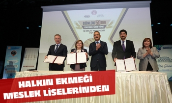 HALKIN EKMEĞİ MESLEK LİSELERİNDEN