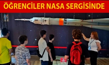 ÖĞRENCİLER NASA SERGİSİNDE