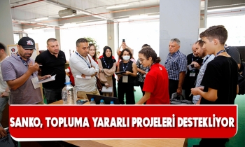 SANKO, TOPLUMA YARARLI PROJELERİ DESTEKLİYOR