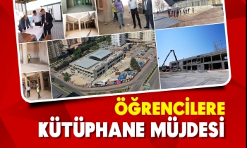 ÖĞRENCİLERE KÜTÜPHANE MÜJDESİ