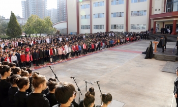 Büyük Önder Mustafa Kemal Atatürk Özel Sanko Okulları'nda anıldı